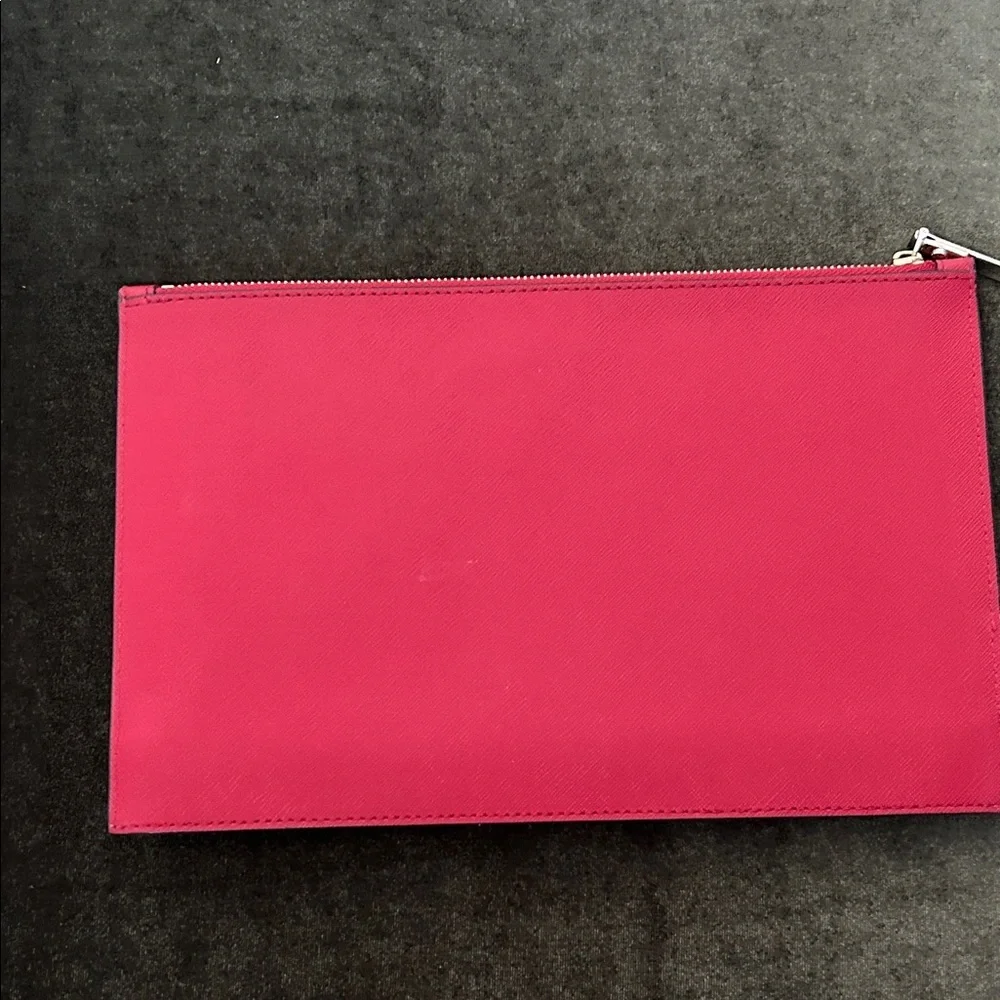 Kate Spade Vibrant Red and Pink Clutch Duo